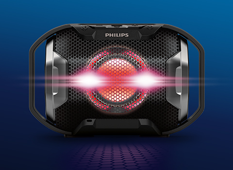 Hit the lights! Multicolor LEDs pulse to the beat