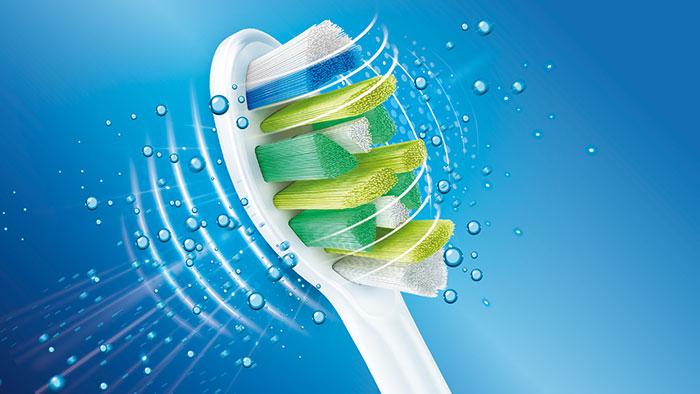 Comparison of gingivitis and plaque reduction by Philips Sonicare and a manual toothbrush