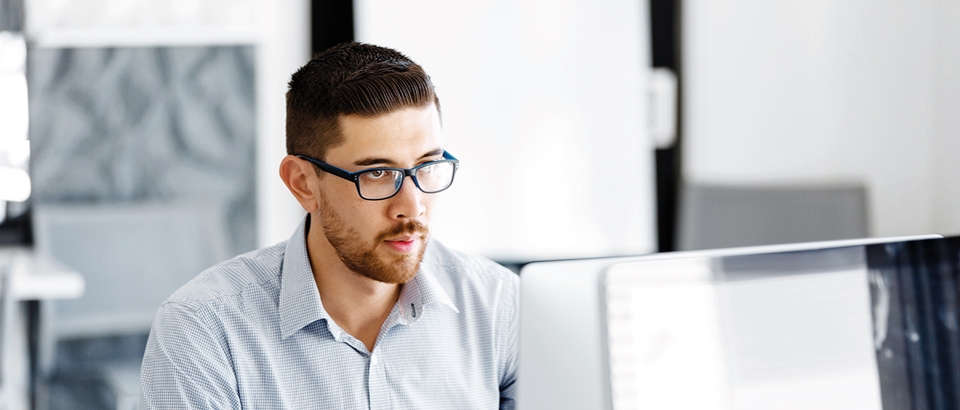 Dental porfessional conversing with patient
