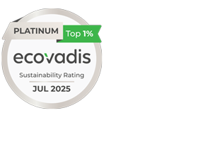 Platinum Medal EcoVadis July 2025 