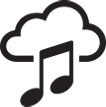 Stream your music icon